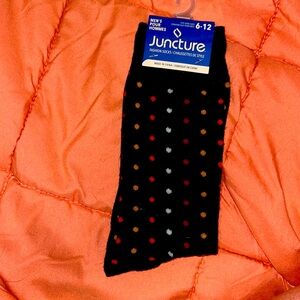 Juncture Men’s Crew Socks ( NWT ), men’s shoe size 6-12,